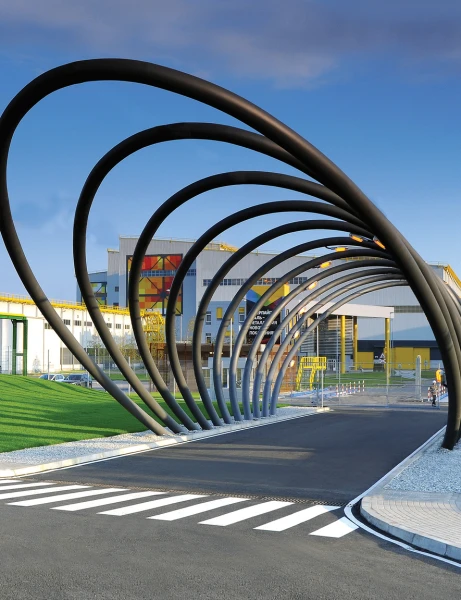 Art Objects at Interpipe Steel