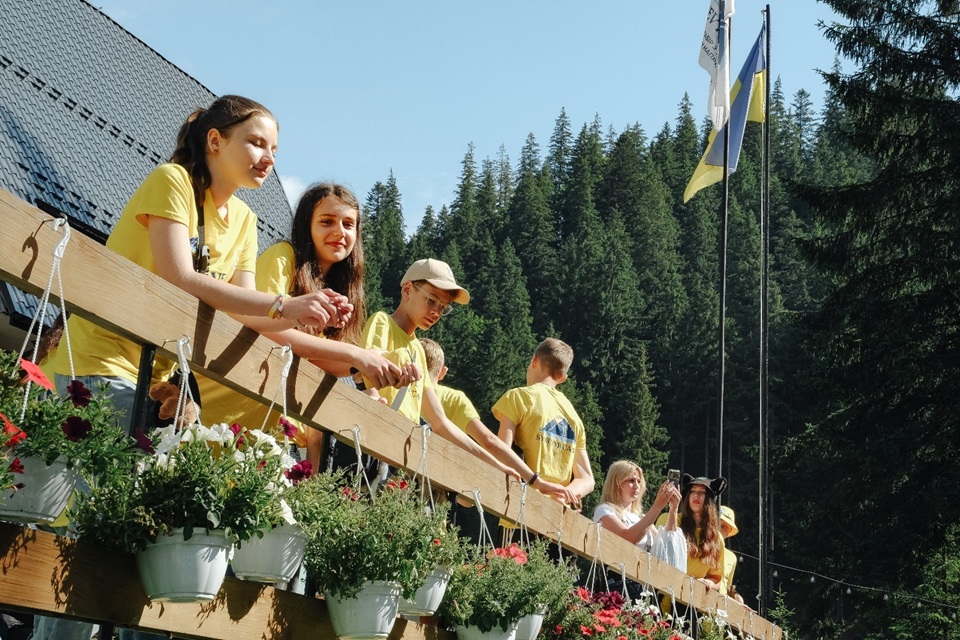 Interpipe organized vacations for 700 children in the Carpathians