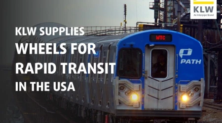 KLW supplies wheels for MRT system in USA