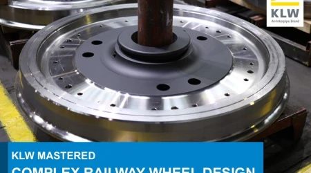 KLW upgrades traction rolling-stock in Central Asia with new loco wheel designs
